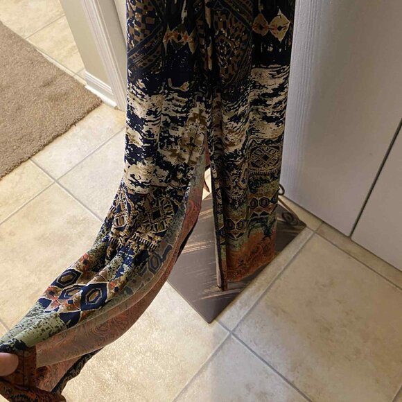 ๐ฟ Cato NWT Boho Maxi Dress โ Size 22/24WP | Tie-Back & Side Slits ๐ฟ - Picture 8 of 8